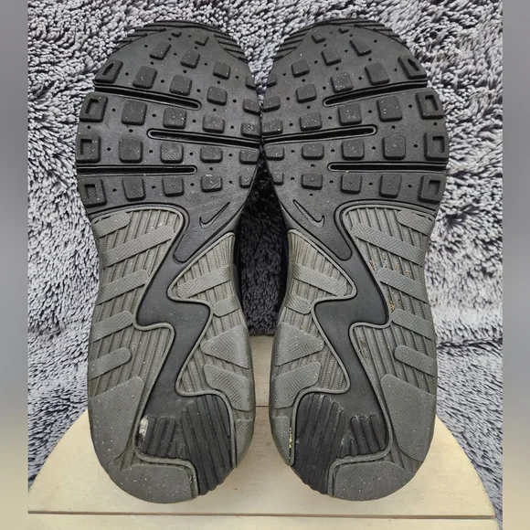 Nike AIR MAX EXCEE Black Dark Grey Athletic Sneakers Men's Size 8 - Picture 8 of 9